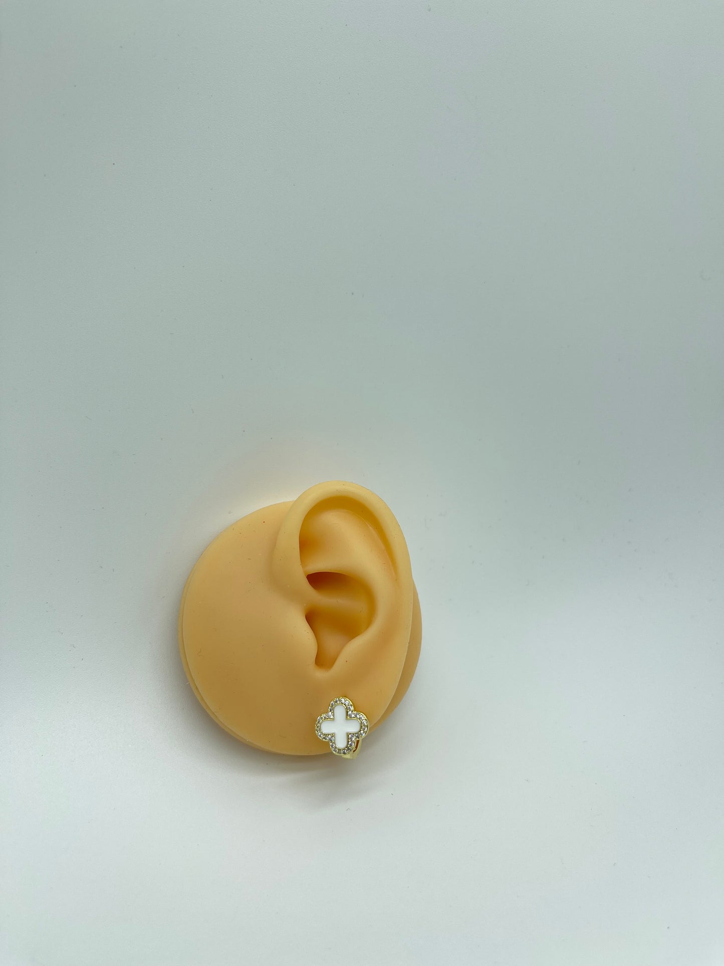 Clover Hoops Earrings