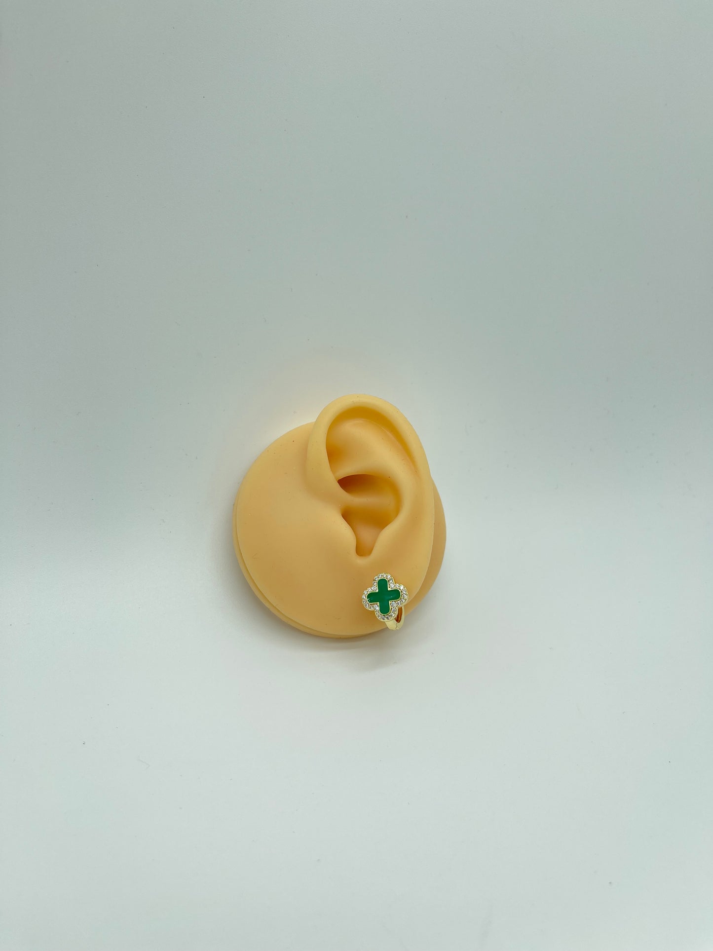 Clover Hoops Earrings