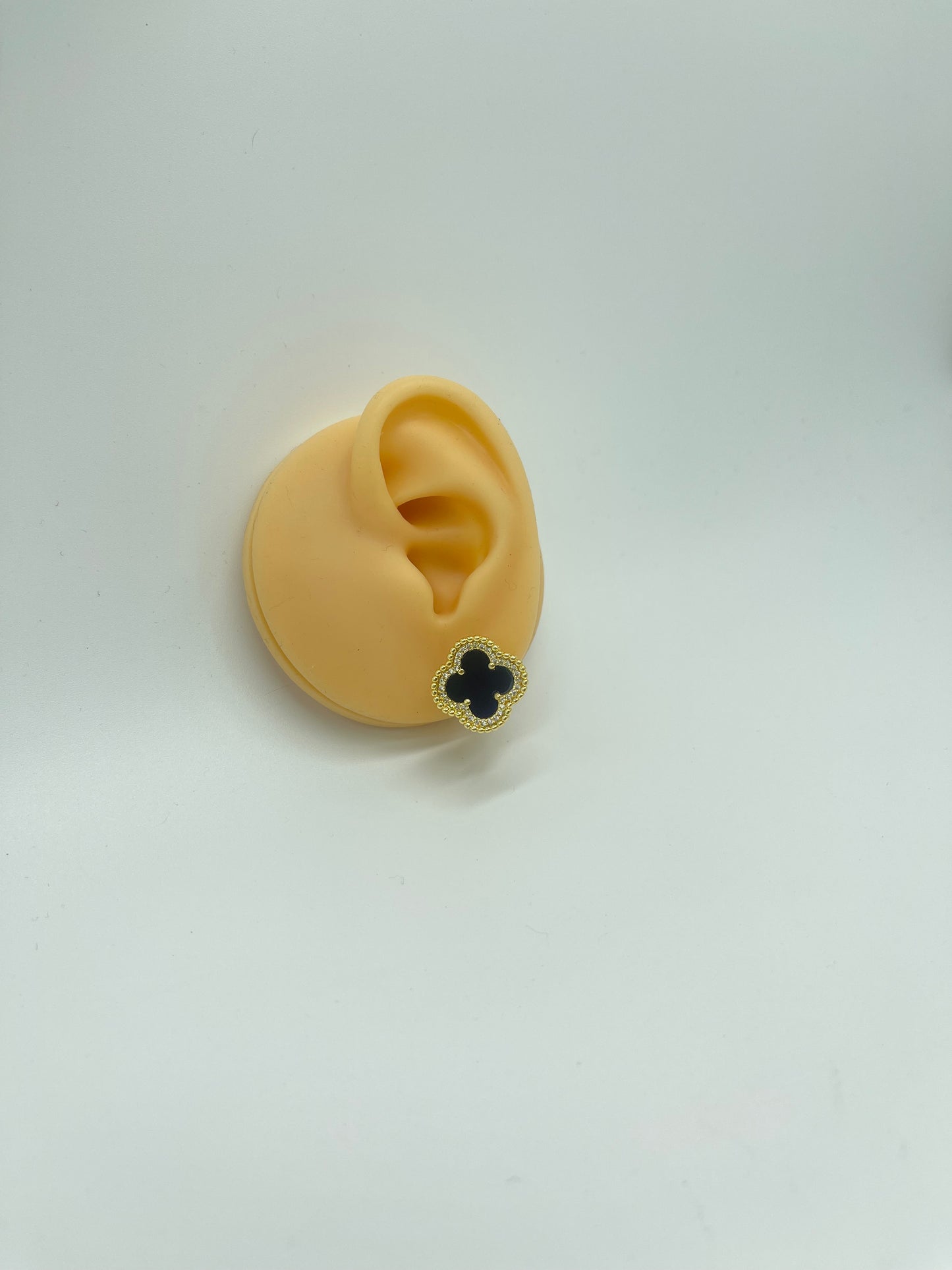 Clover Hoops Earrings