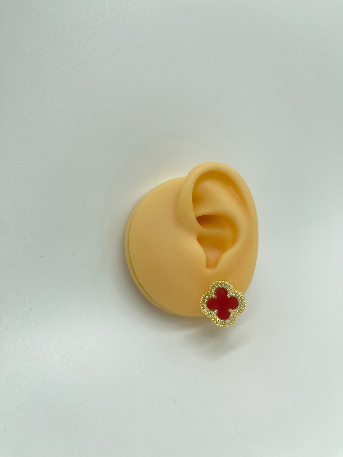 Clover Hoops Earrings